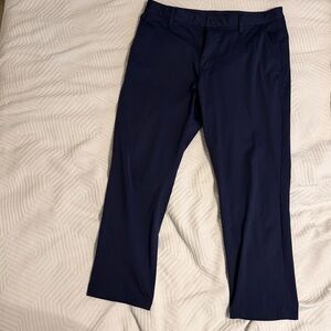 RHONE Men's Navy Commuter Pant / Chinos - Slim Fit